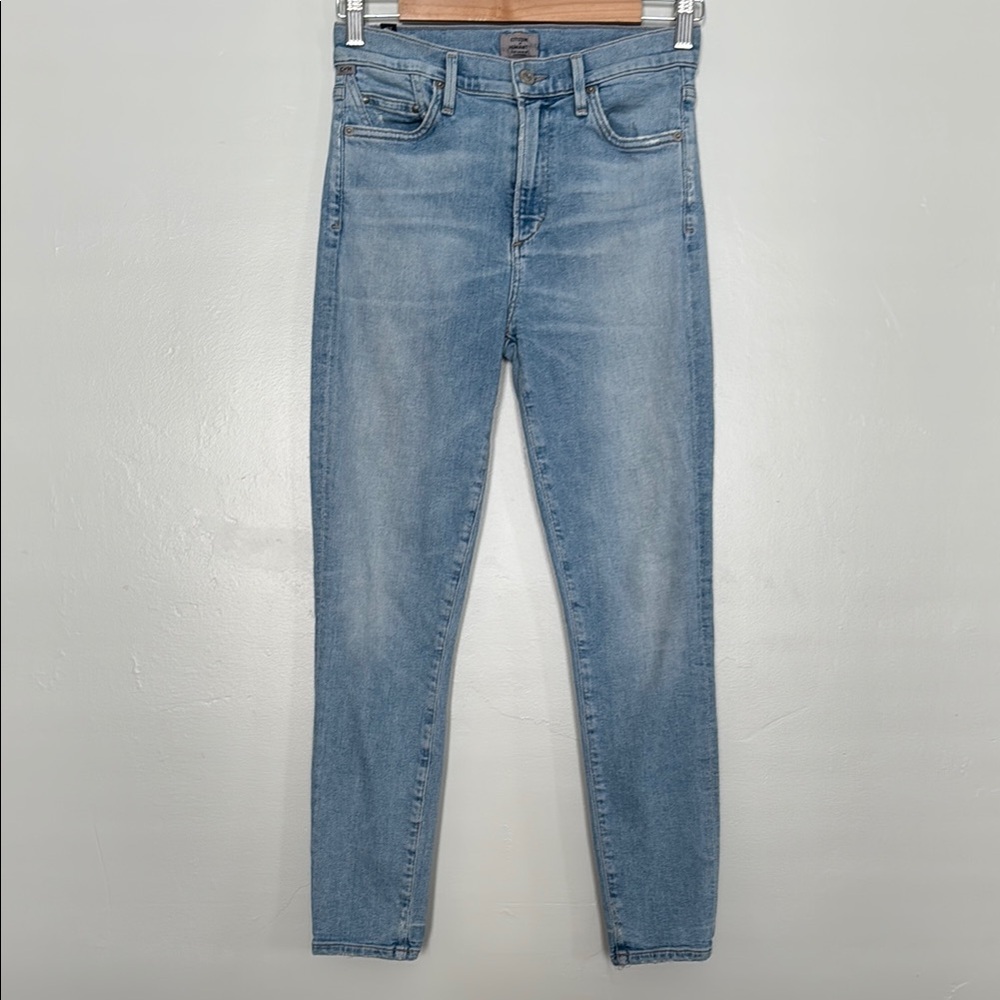 Citizens of Humanity Rocket Crop Mid Rise Skinny Jeans - Picture 1 of 7